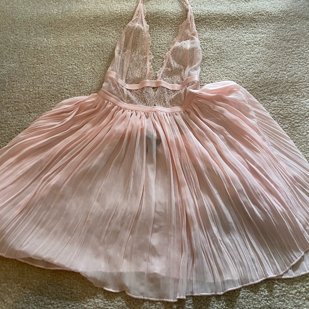 Pink lingerie